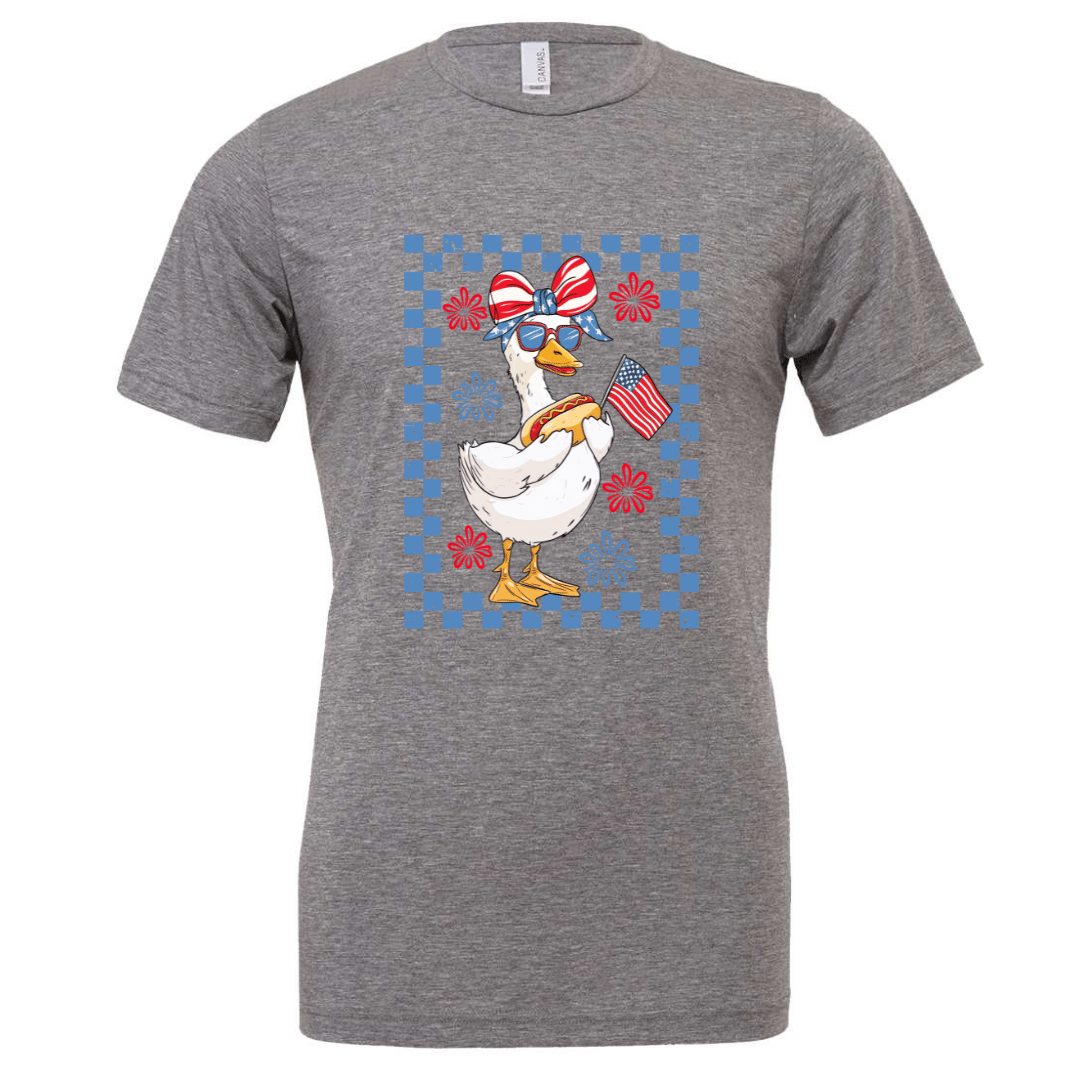 Patriotic Girl Goose Tee, Youth