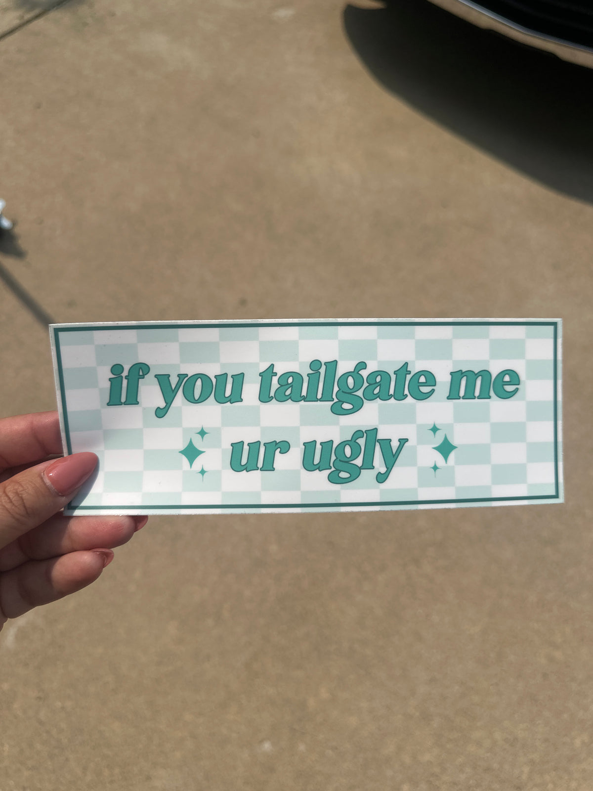 New Waterproof Sticker