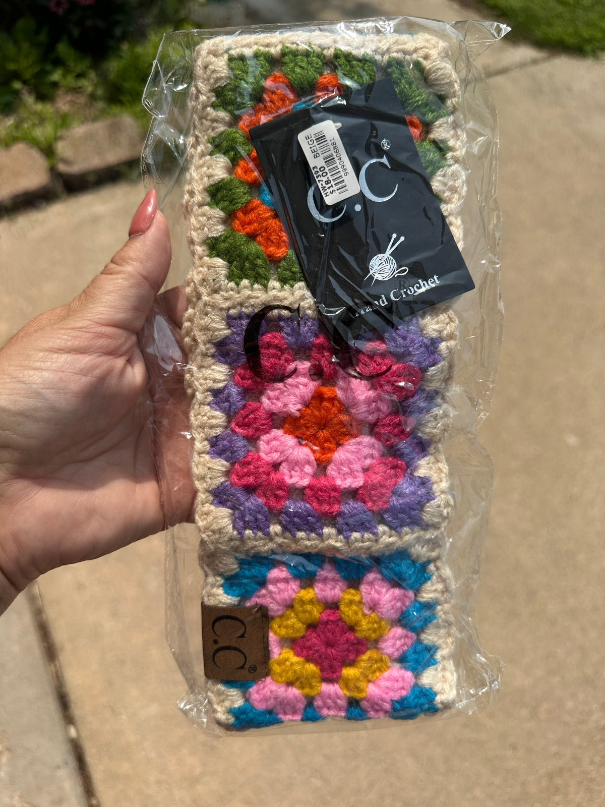 NWT crochet winter headband