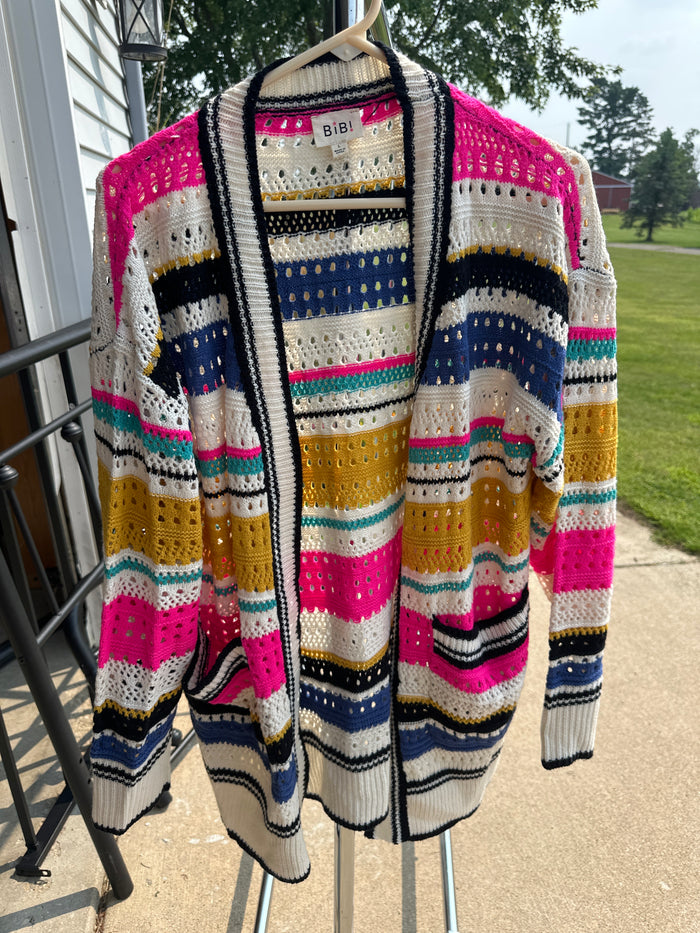 Bibi like new cardigan size L