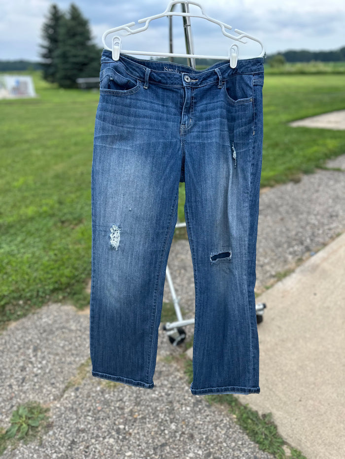 Vera Wang worn jeans 10