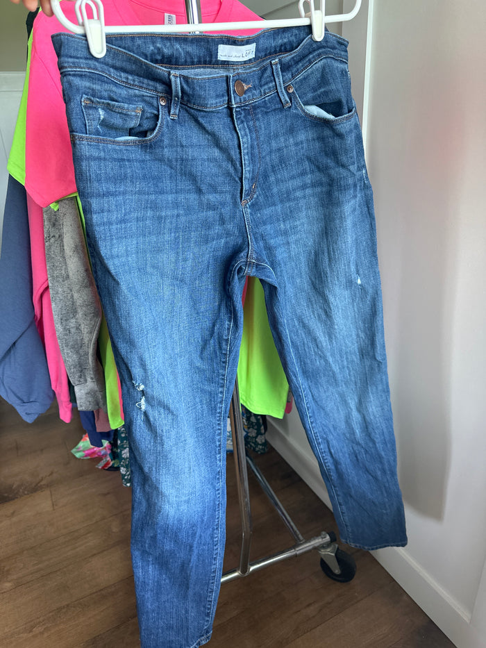 Ann Taylor Loft denim gently worn size 10