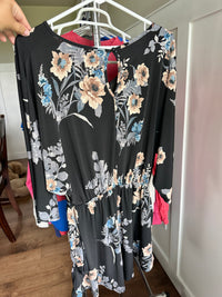 White Birch gently worn romper L