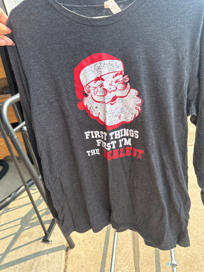 Gently worn Xmas shirt size L