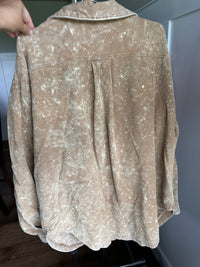 Bibi gently worn corduroy shirt L (very oversized, fits like XL)
