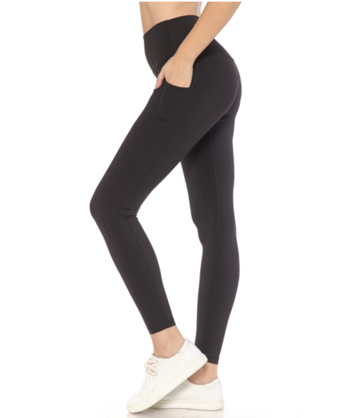 NWT wide band nylon active leggings