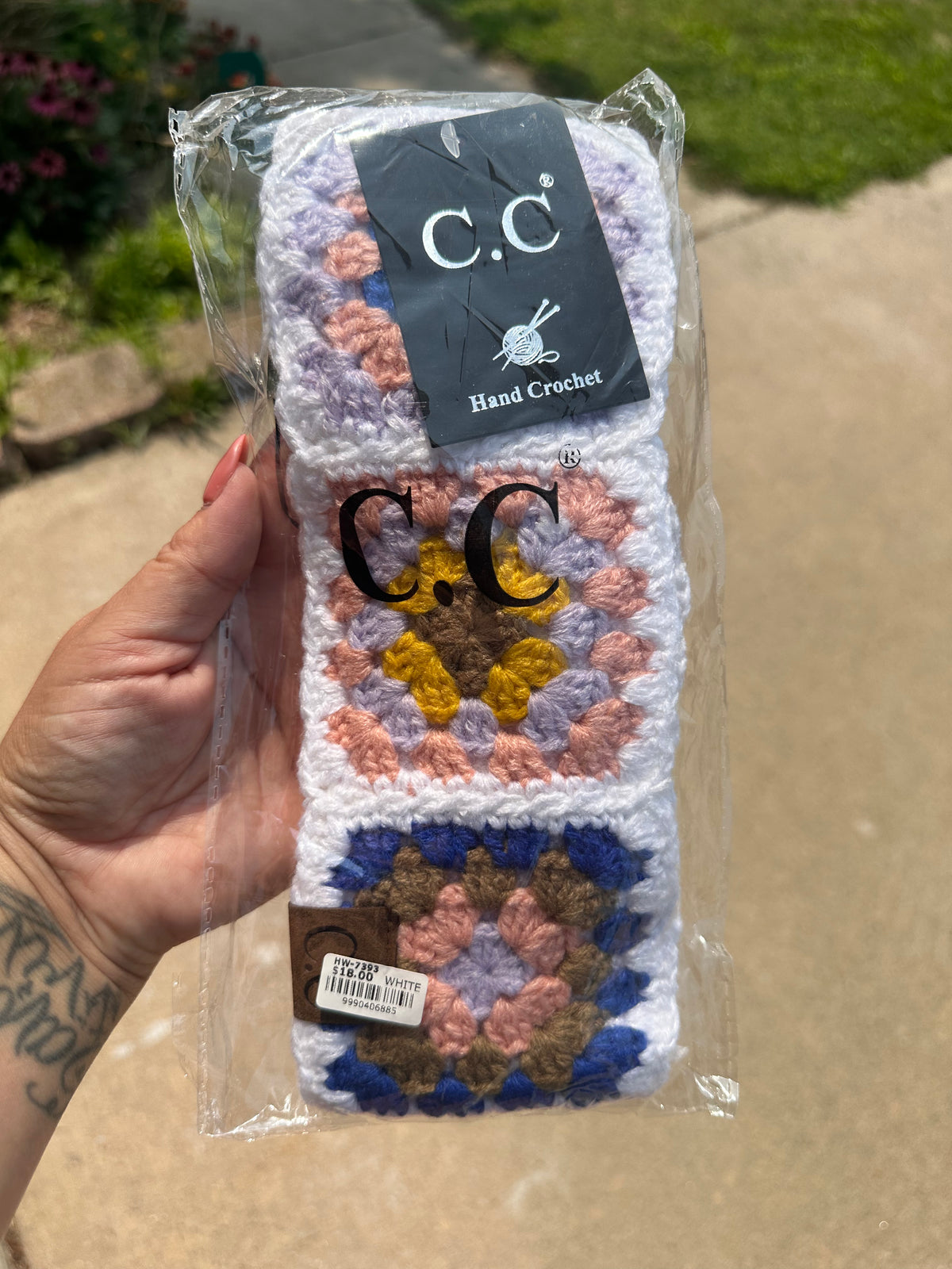 NWT crochet winter headband