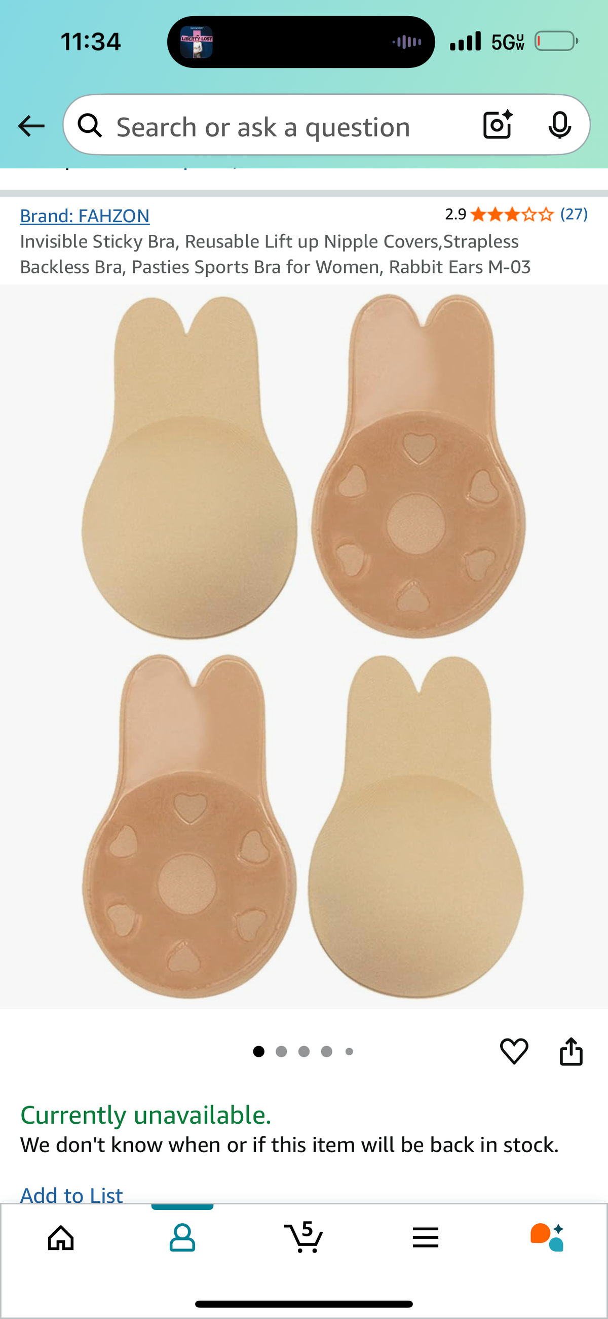 NWT nipples covers