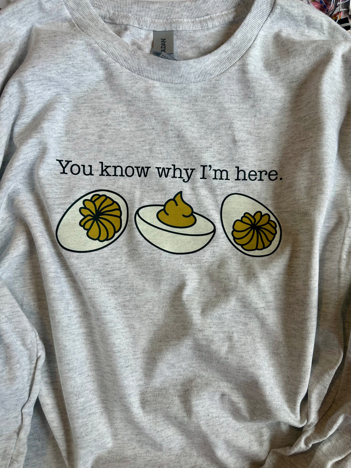You Know Why I'm Here Sweatshirt