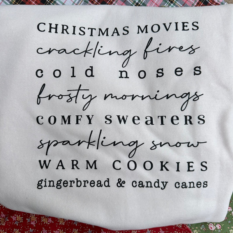 Christmas Favorites Sweatshirt