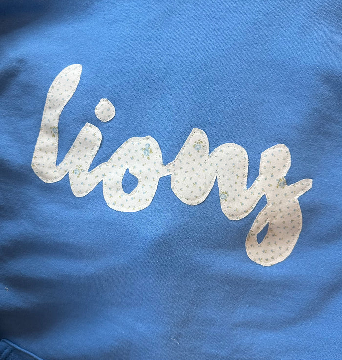 Floral Lions Sweatshirt